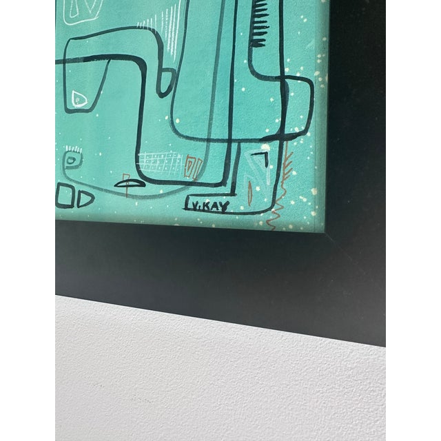 Virginia Kay Gould Mid Century Painting For Sale In Phoenix - Image 6 of 6