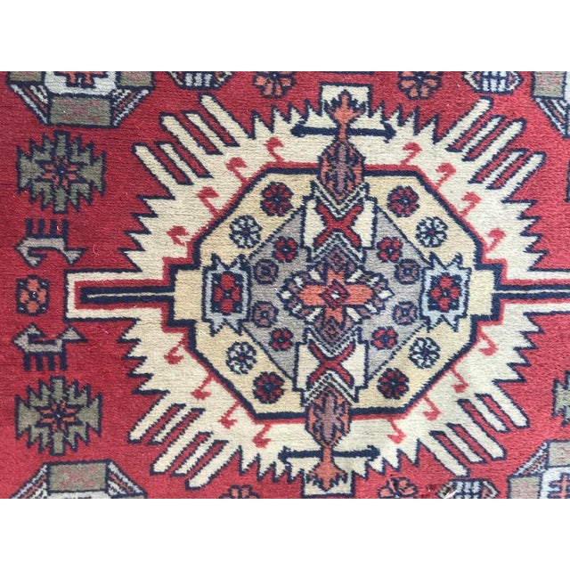 Vintage Fine Caucasian Shirvan Rug For Sale - Image 4 of 13