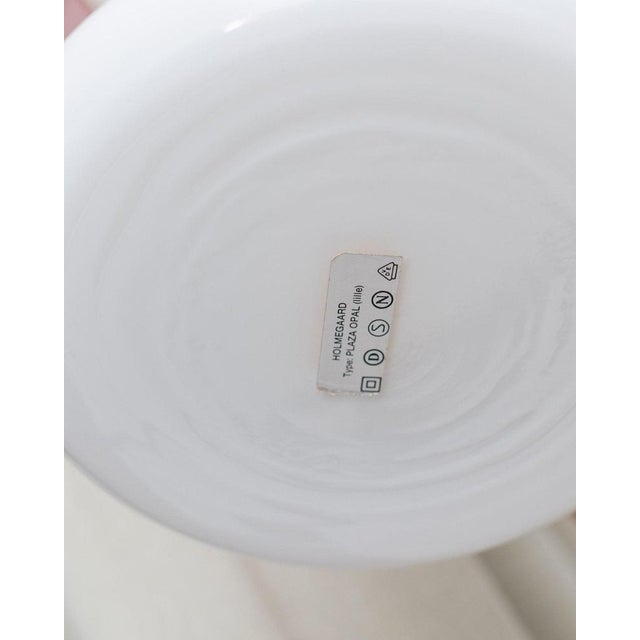 Glass Plaza Table Lamp by Hsin Lung Lin for Holmegaard, 1978-1984 For Sale - Image 7 of 11