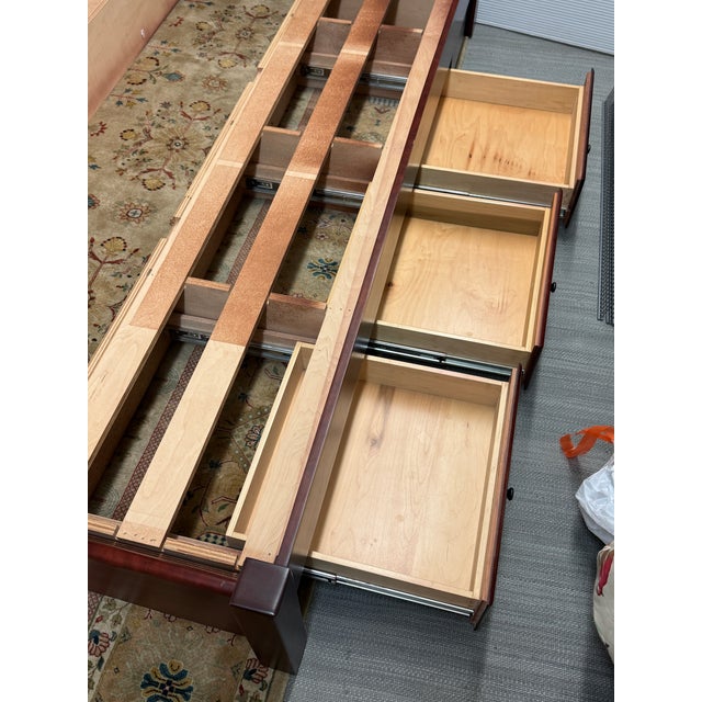 2010s Queen Size Stuart David Storage Bed Frame For Sale - Image 5 of 18