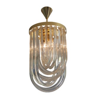 Mid-Century Modern Murano Glass Ceiling Light For Sale