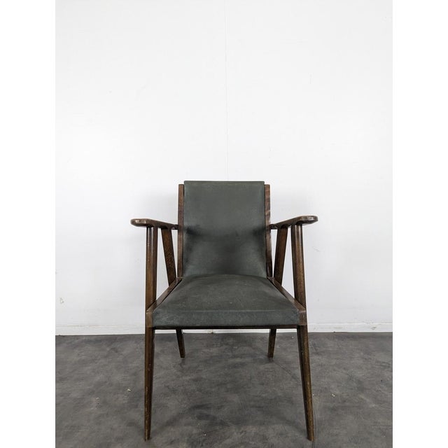 Reconstruction Upholstered Office Armchair, in Very Good conditions.