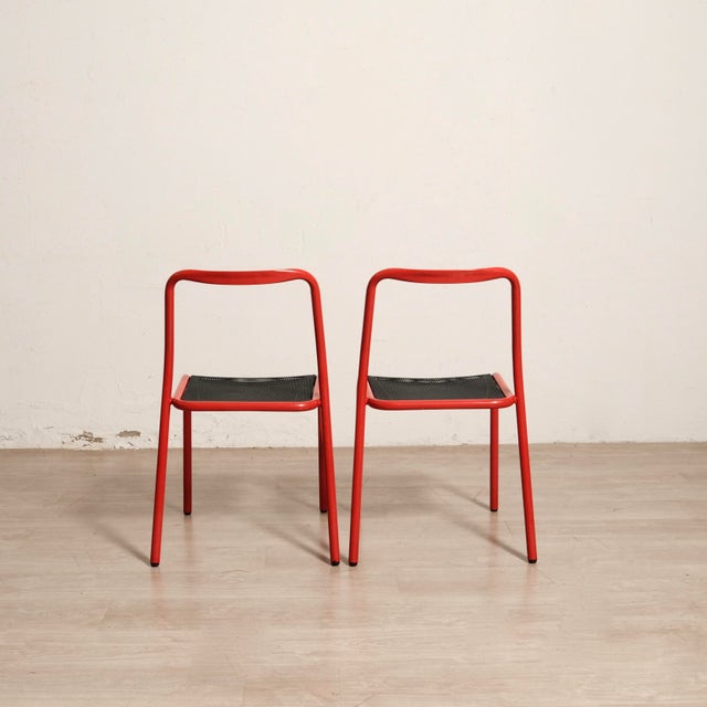 Set of Design Chairs, 1980s For Sale - Image 13 of 18