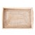 Artifacts Rattan Rectangular Vanity Tray, Whitewash For Sale - Image 4 of 6