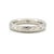 Vintage Heavy Engraved Platinum Band, Wedding Ring, Size 5.75 For Sale - Image 4 of 12