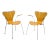 Late 20th Century Fritz Hansen Arne Jacobsen Knoll Series 7 Danish Teak Arm Chairs A - Pair For Sale
