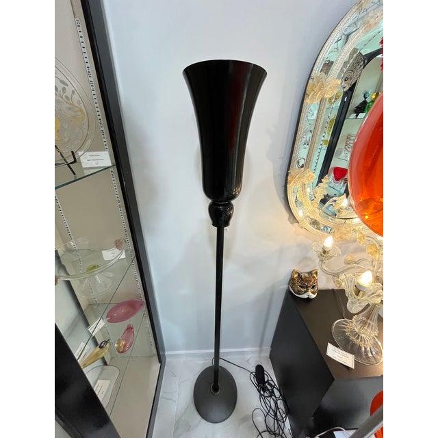 Anni Trenta Murano Glass Floor Lamp by Venini For Sale In Naples, FL - Image 6 of 7