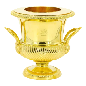19th Century English Gold Washed Silverplate Champagne Cooler