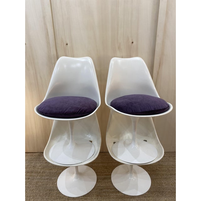 1970s Tulip Chairs by Eero Saarinen for Knoll, 1970s, Set of 2 For Sale - Image 5 of 11