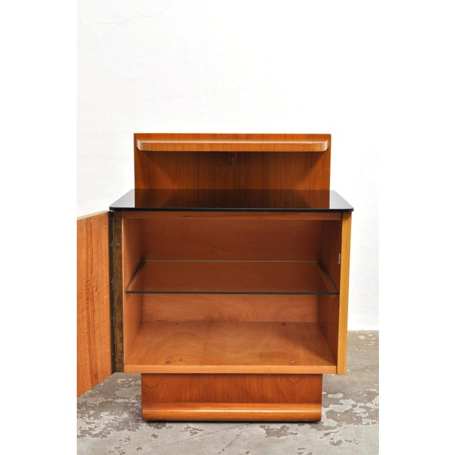 Art Deco Bedside Tables by Jindřich Halabala, 1940s, Set of 2 For Sale - Image 13 of 14