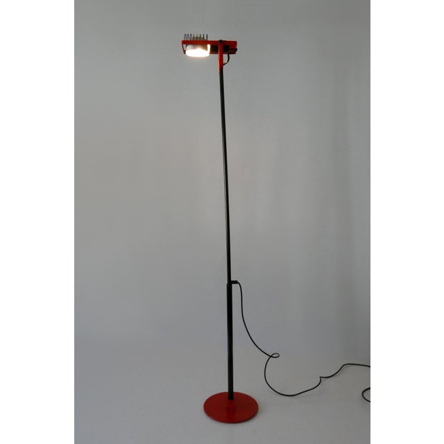 1970s Telescopic Model Sintesi Floor Lamp or Reading Light by Ernesto Gismondi for Artemide, Italy, 1970s For Sale - Image 5 of 18
