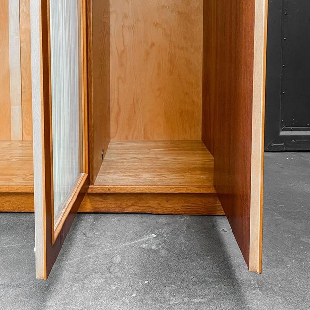 Large Wood Wardrobe, 1960s For Sale - Image 15 of 18