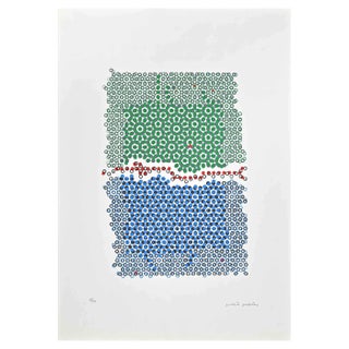 Mario Padovan, Abstract Composition, Screen Print, 1971 For Sale