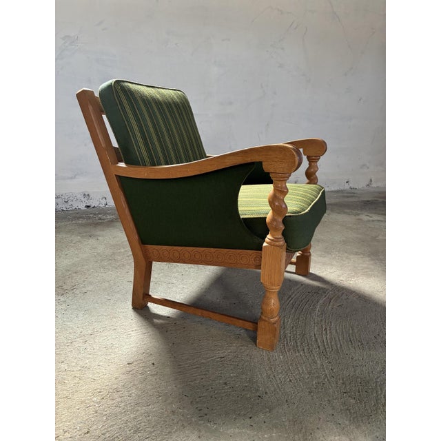 lounge chair in style of Henning Kjærnulf