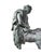 Monumental Furietti Centaurs in Bronze, 1950, Set of 2 For Sale - Image 3 of 14