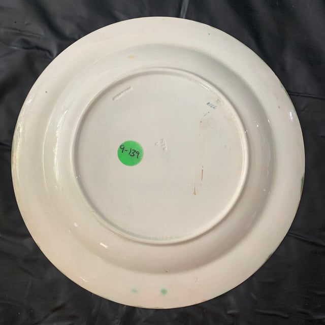 Antique 19th Century Majolica Wedgewood Fish & Seaweed Plate Impressed C1880 For Sale In Chicago - Image 6 of 8