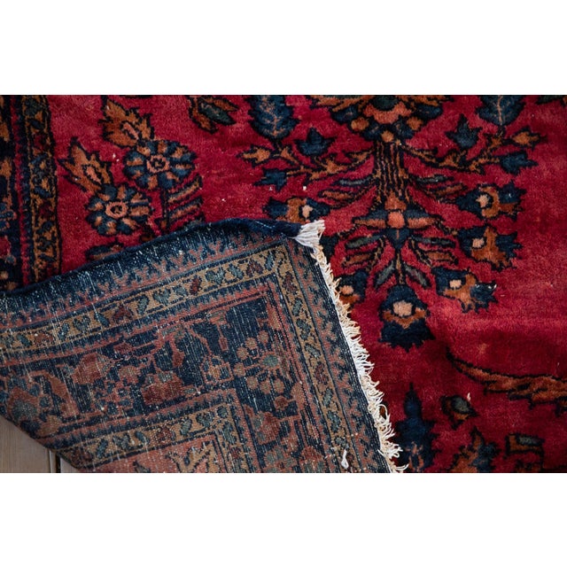 1930s Vintage Fine Lilihan Rug 3'8" X 4'10" For Sale - Image 5 of 11
