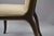 Wood Late 20th Century William Doezema Baker Mastercraft Brass Inlay Upholstered Dining Chairs - Pair For Sale - Image 7 of 10
