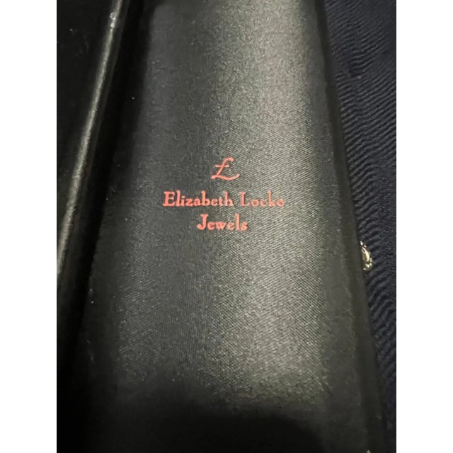 Elizabeth Locke Silver Sasanian Roman Coin Sea Pearl 18k Gold Frame Pin or Brooch For Sale - Image 9 of 9