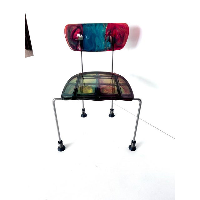 Plastic Broadway Chair by Gaetano Pesce for Bernini, 1993 For Sale - Image 7 of 14