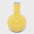 Citron Yellow Bottleneck Vase For Sale - Image 4 of 7