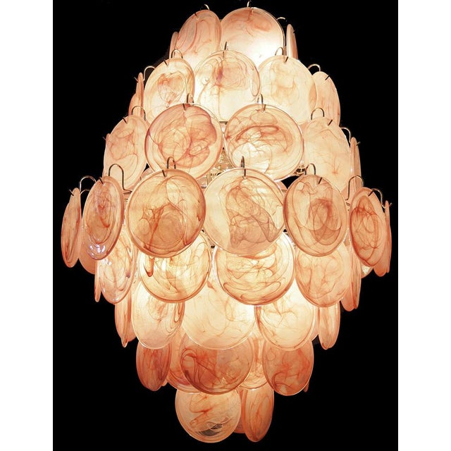 Vintage Italian Murano Chandeliers, 2000s, Set of 2 For Sale - Image 6 of 17