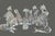 1980s Vintage Christmas 1988 Enesco Accents Clear Art Glass Nativity 10-Pc Set For Sale - Image 5 of 13