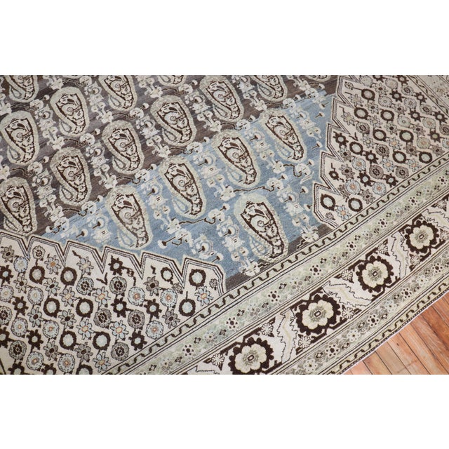 American Antique Persian Malayer Rug For Sale - Image 3 of 18