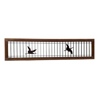 Japanese Ranma Panel with Cranes, 1930s For Sale