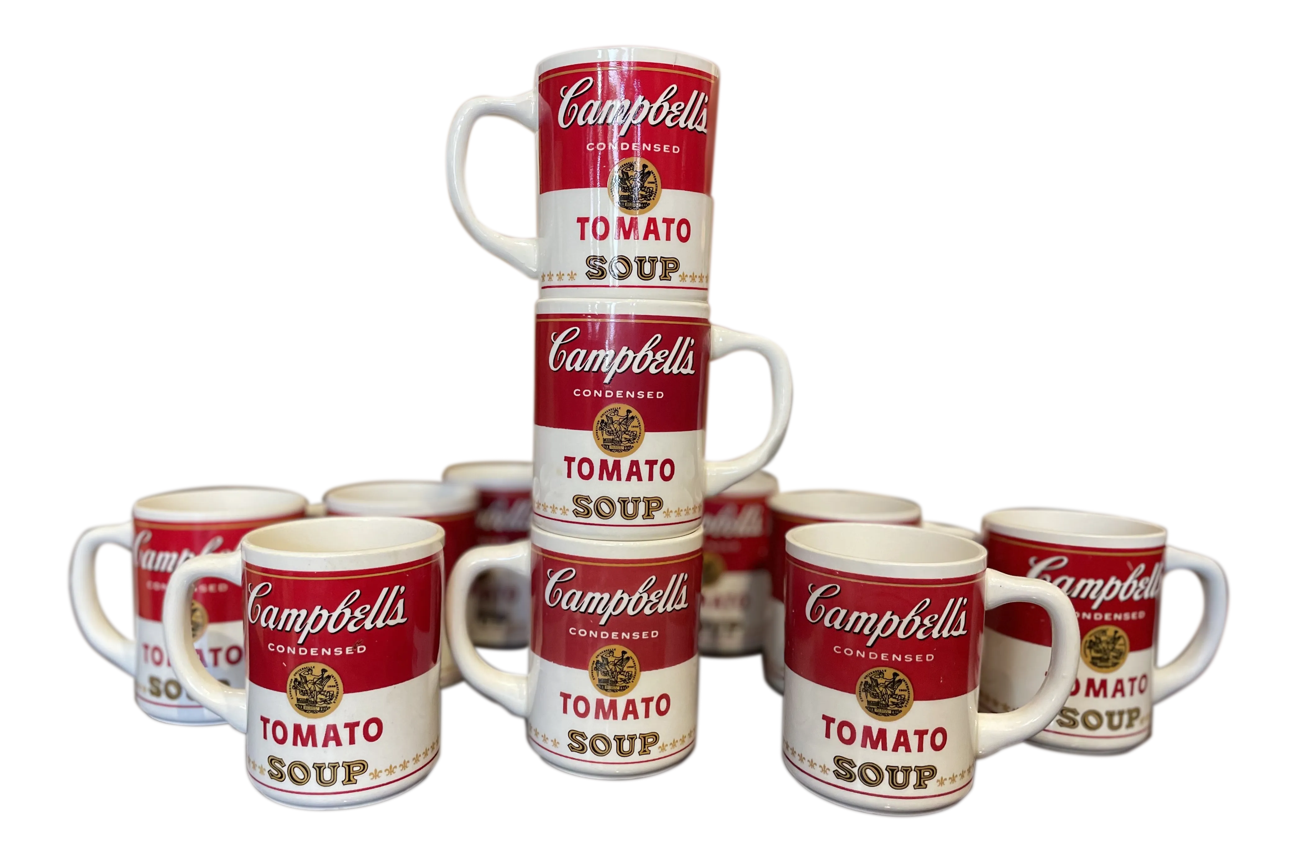 1968 First Edition Campbell's Soup Mugs- Set of 11 | Chairish