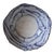Vintage Studio Pottery Blue and White Bowl For Sale