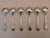 Sterling silver cream soup spoons in the popular "Burgundy" pattern by Reed & Barton. This pattern allows the spoon to fit...