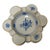 Herend Blue Garland PBG 6-Inch Six-Position Ashtray Form 7700 Hand-Painted Hungary C. 1950s-1970s For Sale