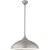 AERIN for Visual Comfort Signature Agnes Large Pendant in Burnished Silver Leaf with White Interior For Sale