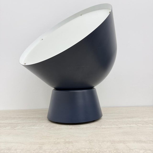 Metal Swedish Blue Metal Floor Lamp by Ola Wihlborg for Ikea, 2000s For Sale - Image 7 of 18