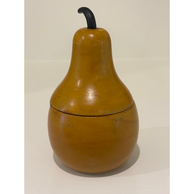 Antique Pear Shaped Tea Caddy For Sale In Little Rock - Image 6 of 14