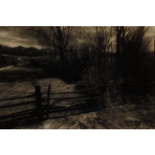 Vintage 1990's Sepia Toned Moody Landscape Photograph For Sale