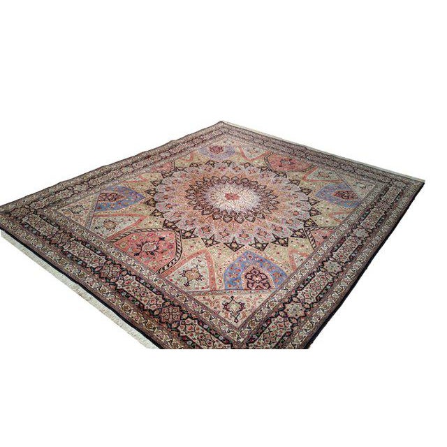 Persian Tabriz Silk & Wool Hand Made Rug 8x10 Chairish