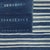 Shibori Indigo Flag Made From Vintage Cotton Mudcloth For Sale - Image 4 of 5