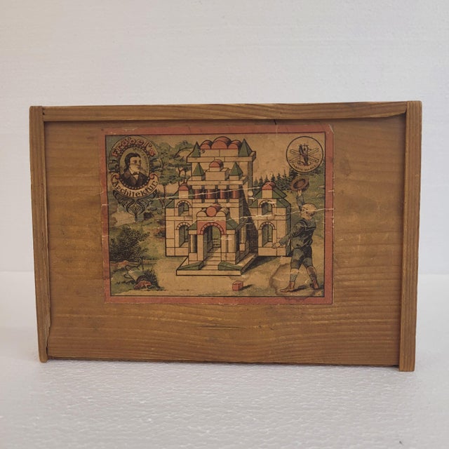 19th Century Fröbels Architektur Board Game based on Friedrich Fröbel, Germany, 1890s For Sale - Image 5 of 18