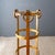 Neoclassical Umbrella Stand of Gilded and Hammered Iron on Footed Base For Sale - Image 16 of 18