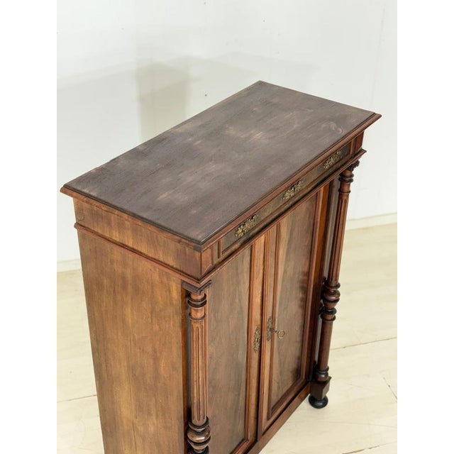 Antique Gründerzeit Cabinet in Wood, 1900 For Sale - Image 6 of 13