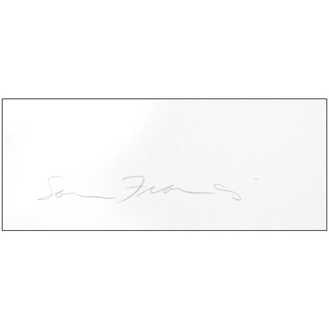 Late 20th Century Late 20th Century Untitled (l.200; sf.208) Abstract Black Lithograph Sam Francis For Sale - Image 5 of 7