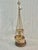 Metal Vintage Italian Hollywood Regency Brass Balance Scale With Floral Enamel Decoration For Sale - Image 7 of 8