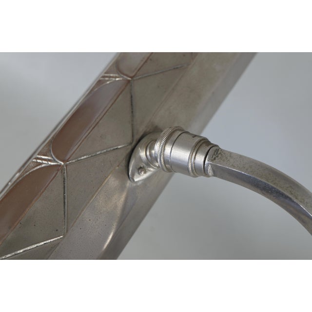 French Art Deco Piano Lamp by Monix 1930 France For Sale - Image 9 of 15
