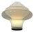 Lotus Table Lamp in Irridescent Murano Glass by Carlo Nason for Mazzega, 1980s For Sale