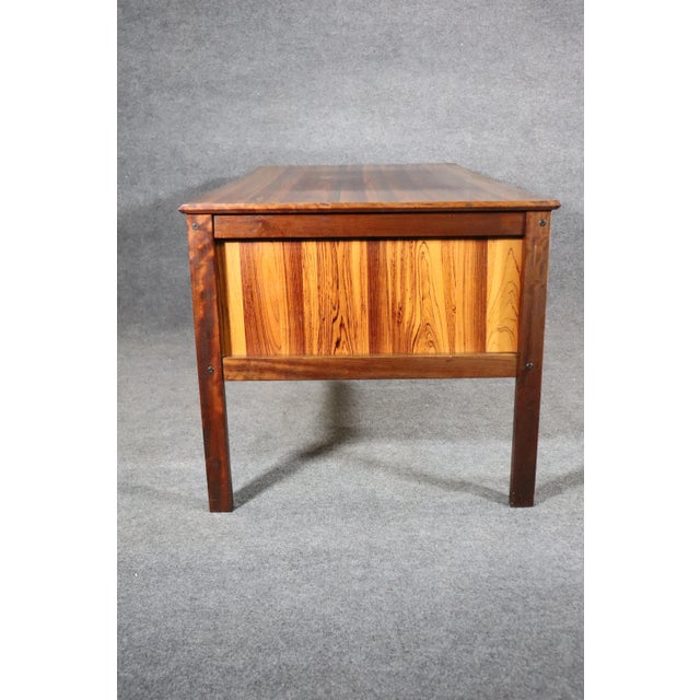 Farsø Stolefabrik Mid 20th Century Attributed to Farsø Stolefabrik Desk for Maurice Villency For Sale - Image 4 of 9