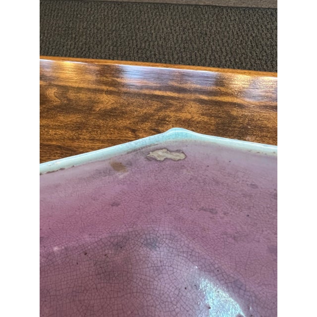 Antique Late 19th Century English Joseph Holdcroft Majolica Dogwood Basket For Sale - Image 9 of 12