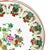 Antique Chinoiserie Famille Rose Porcelain Plate With Pineapple & Floral Motifs For Sale - Image 9 of 10
