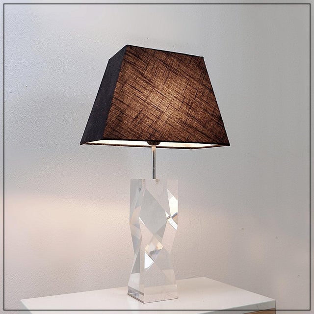 Vintage Sculptural Table Lamp, 1980 For Sale - Image 15 of 15